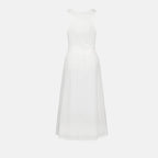 Immagine di un vestito lungo in cotone di Moncler per donne - Stagione primavera-estate 2024 - Dettaglio 2