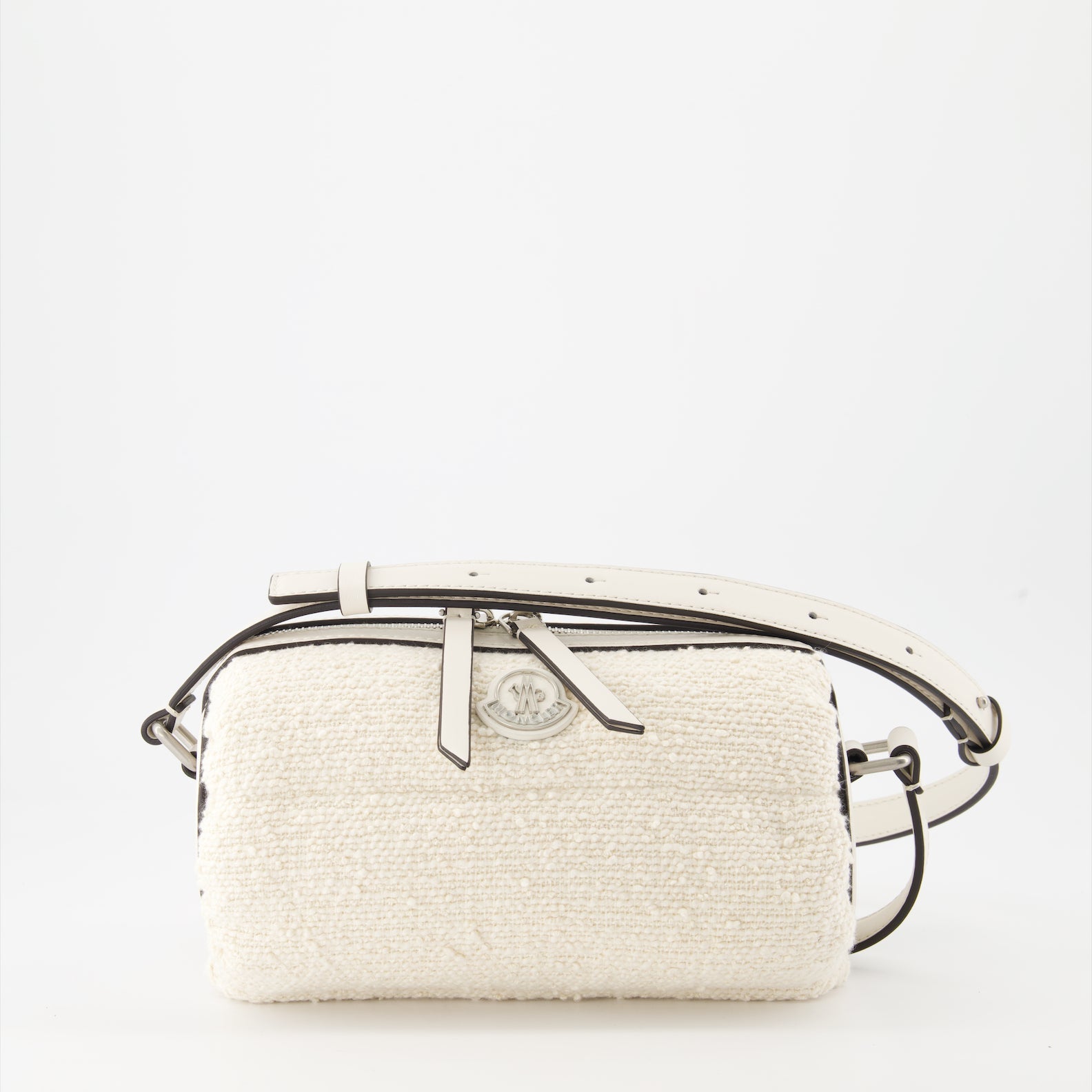 Image of Keoni Cotton Bouclé Bag by Moncler for Women - Season Spring-Summer 2024 - Front View