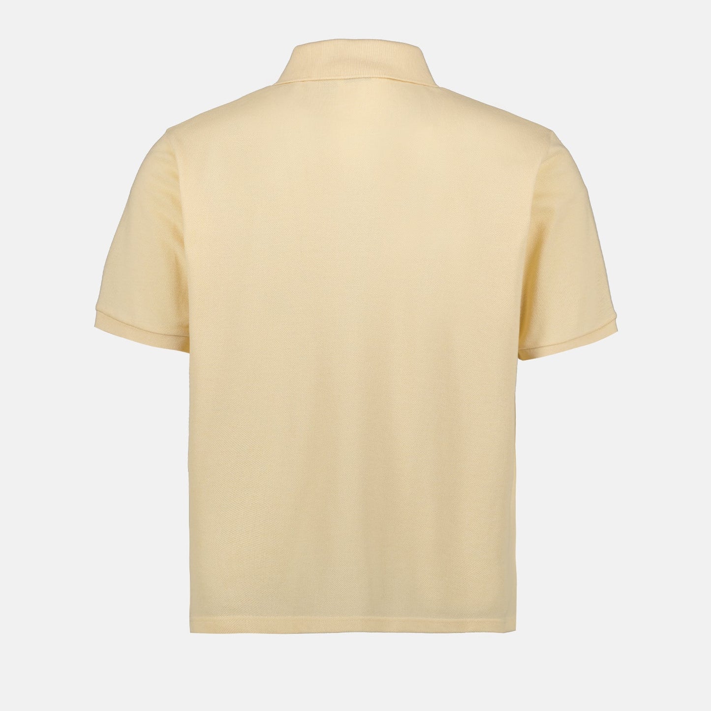 luxury polo, Saint Laurent polo, beige cotton polo, sophisticated menswear, high-end fashion