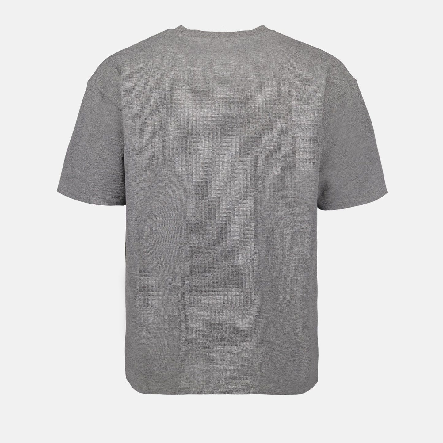 Saint Laurent, Cassandre T-shirt, luxury T-shirt, gray cotton T-shirt, high-end fashion