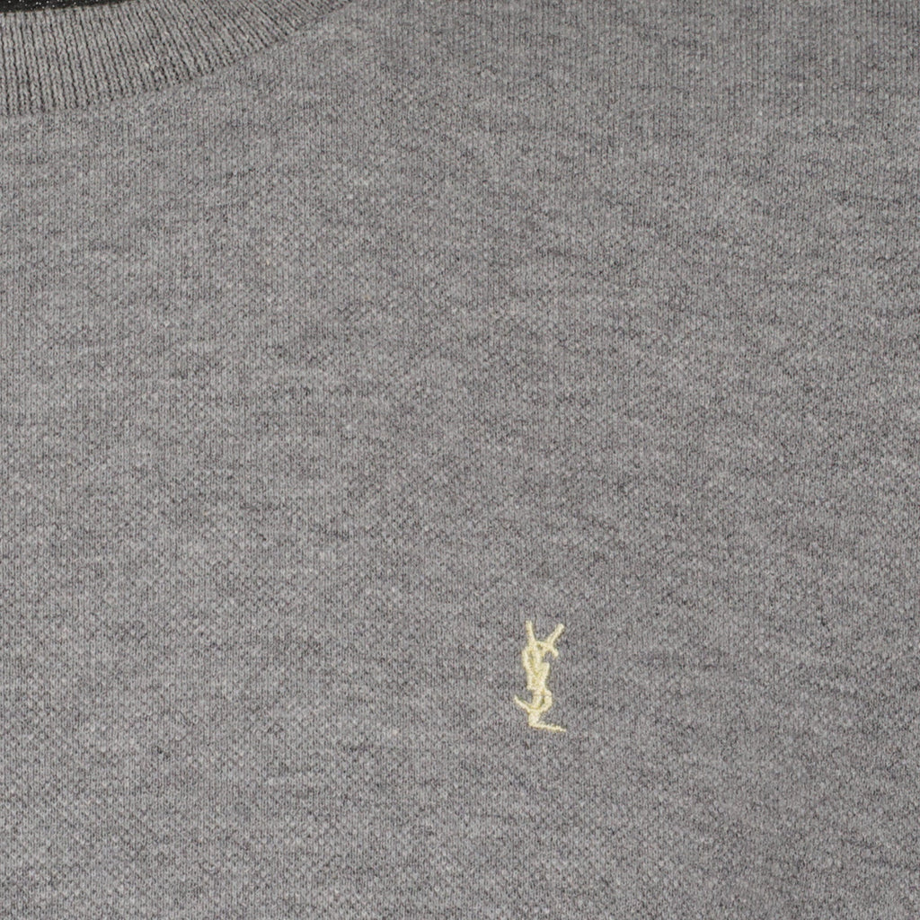 Immagine della T-shirt in cotone Cassandre di Saint Laurent per uomini - Stagione Primavera-Estate 2024 - Vista dettaglio 1