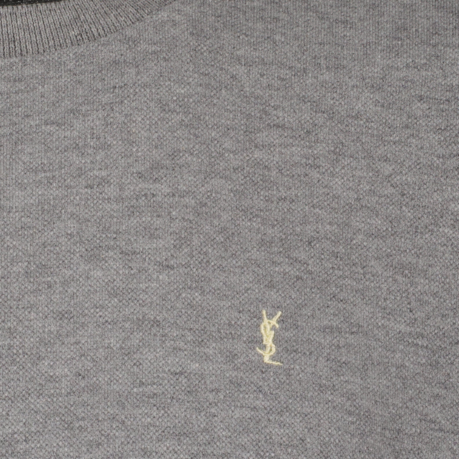 Immagine della T-shirt in cotone Cassandre di Saint Laurent per uomini - Stagione Primavera-Estate 2024 - Vista dettaglio 1