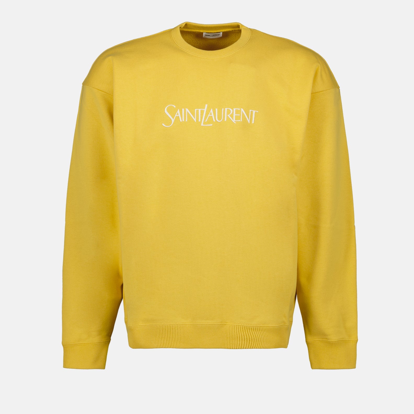 Sweatshirt com Logo Amarelo