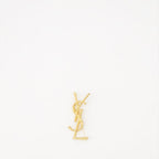 Cassandre brooch, golden brooch, Saint Laurent accessory, luxury brooch, elegant accessory
