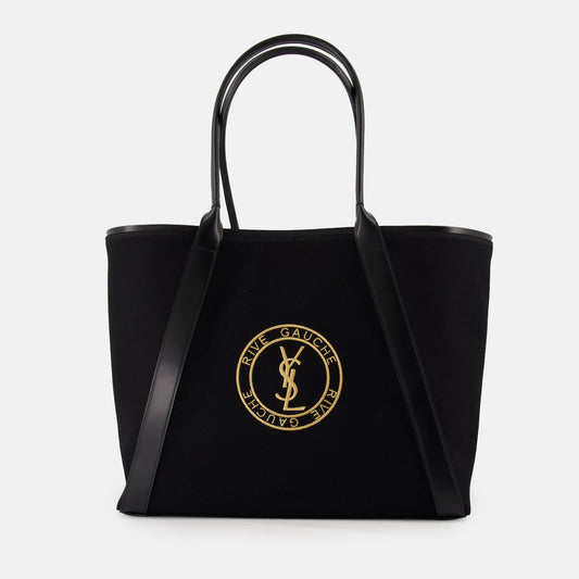 tote bag, luxury accessories, Saint Laurent, canvas bag, designer tote