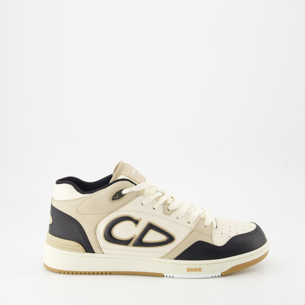 Image of B57 Leather Sneakers by Dior for Men - Season Spring-Summer 2024 - Right Side View