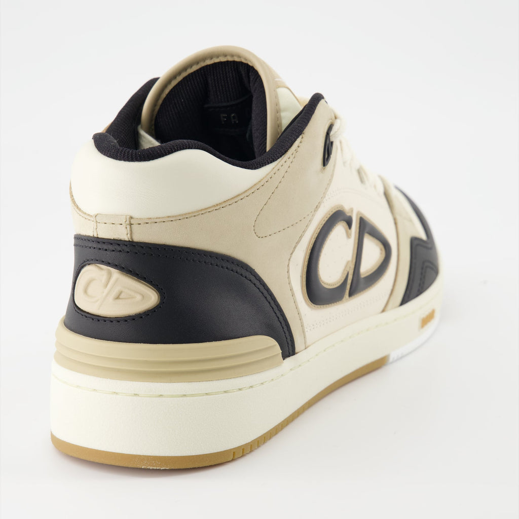 Image of B57 Leather Sneakers by Dior for Men - Season Spring-Summer 2024 - Back View