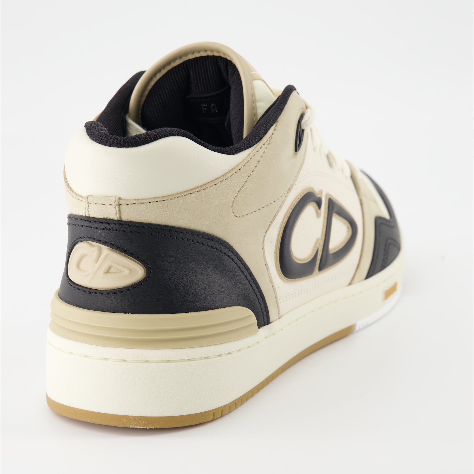 Image of B57 Leather Sneakers by Dior for Men - Season Spring-Summer 2024 - Back View