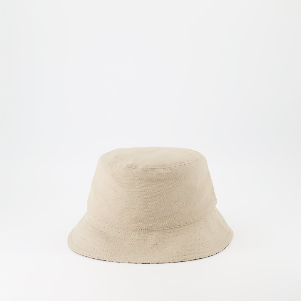 Dior Oblique, reversible bucket hat, luxury accessories, beige hat, high-end fashion