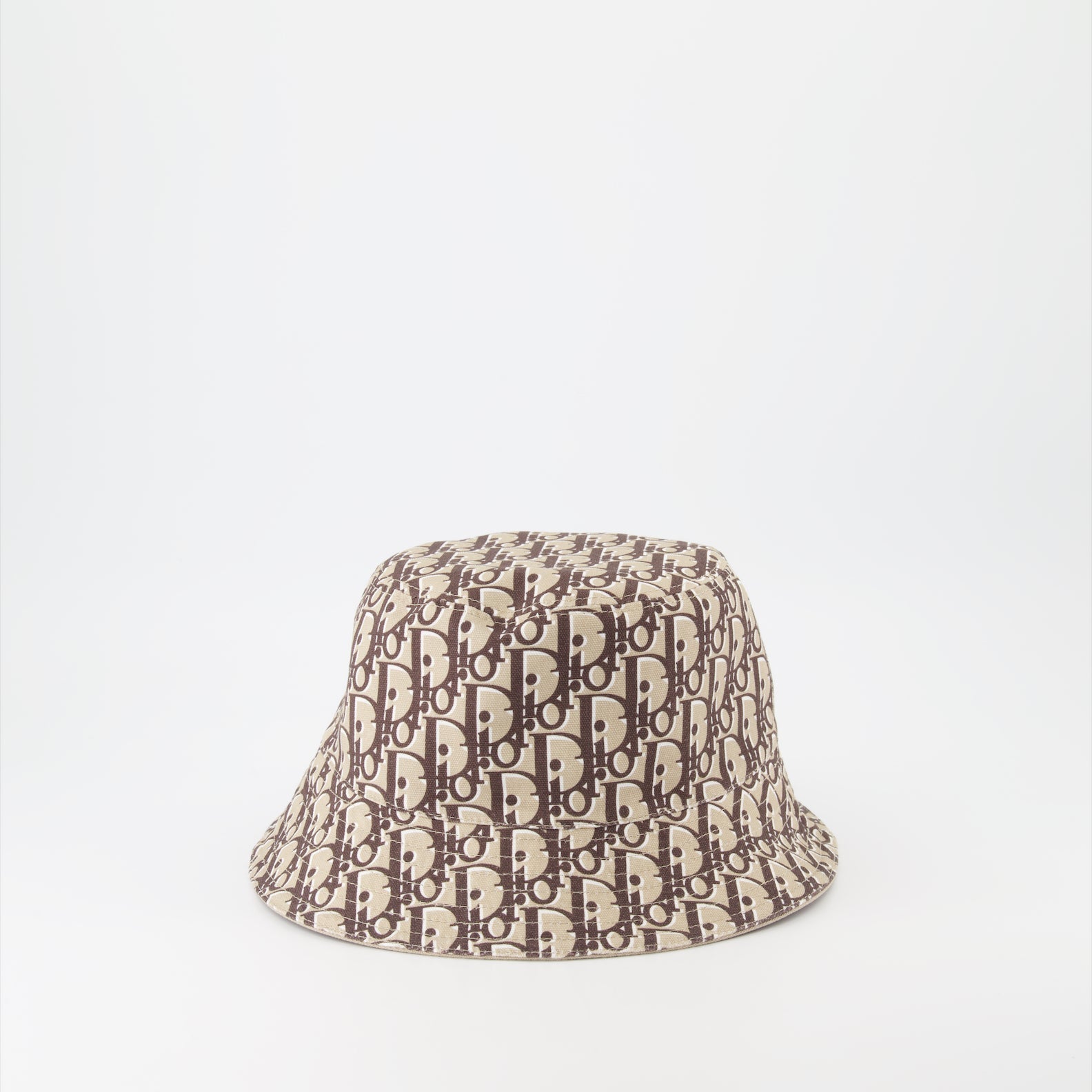 Dior Oblique, reversible bucket hat, luxury accessories, beige hat, high-end fashion
