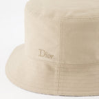 Dior Oblique, reversible bucket hat, luxury accessories, beige hat, high-end fashion
