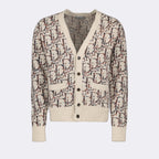 Dior, Wool Cardigan, Luxury Fashion, Designer Knitwear, Dior Oblique