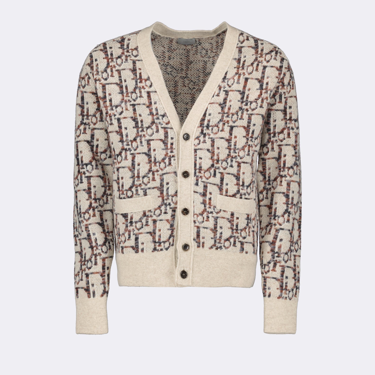 Dior, Wool Cardigan, Luxury Fashion, Designer Knitwear, Dior Oblique