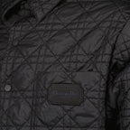 Dior jacket, luxury men's outerwear, black quilted jacket, designer men's fashion, high-end quilted jacket