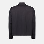 Dior jacket, luxury wool jacket, nylon blend jacket, sophisticated outerwear, elegant men's fashion