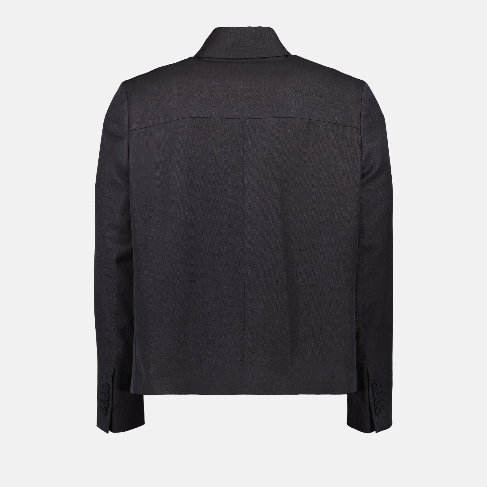 Dior jacket, luxury wool jacket, nylon blend jacket, sophisticated outerwear, elegant men's fashion