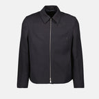 Dior jacket, luxury wool jacket, nylon blend jacket, sophisticated outerwear, elegant men's fashion