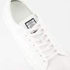 luxury sneakers, Versace footwear, white sneakers, Greca pattern, premium sneakers