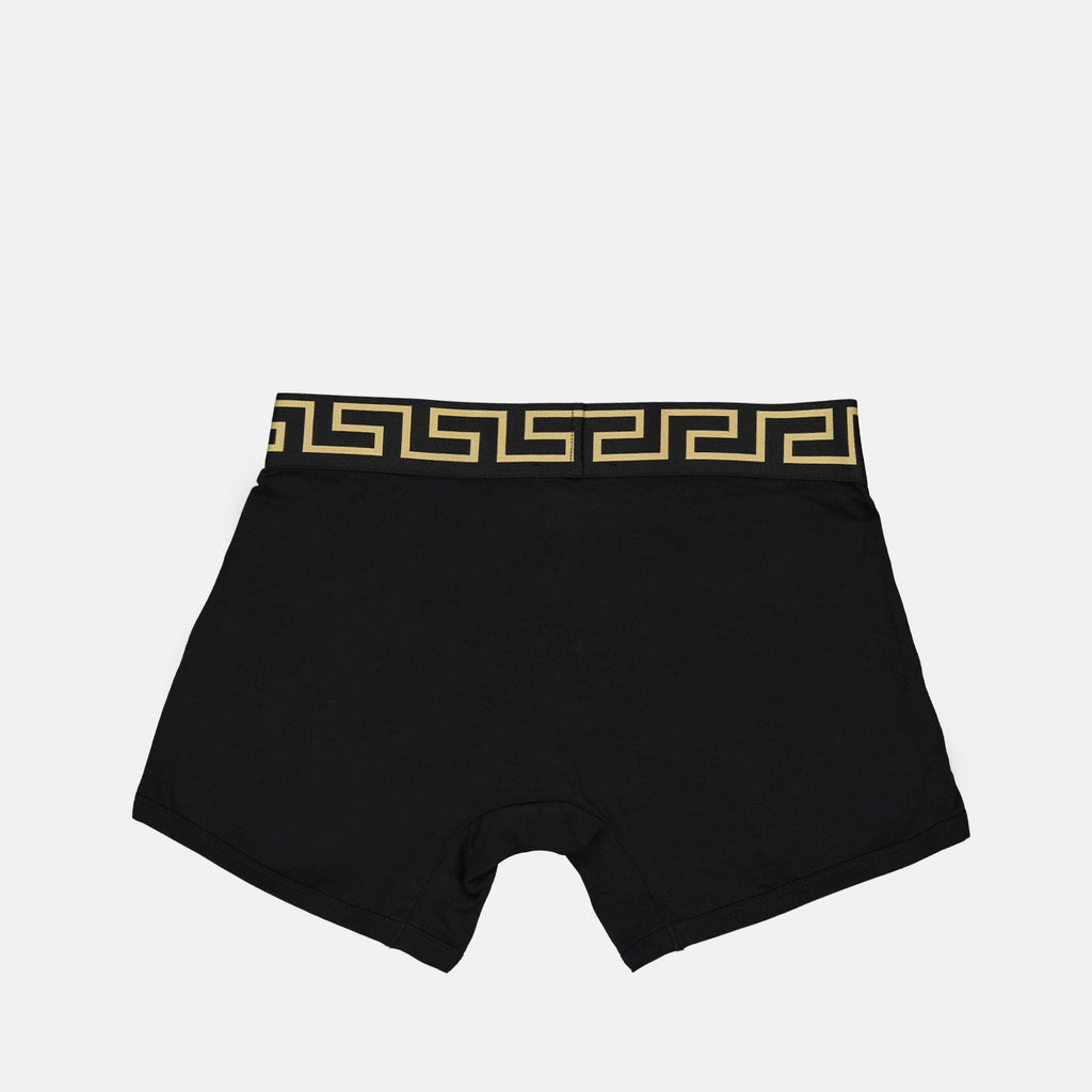 Versace, Medusa Greca, luxury boxer shorts, designer underwear, high-end fashion