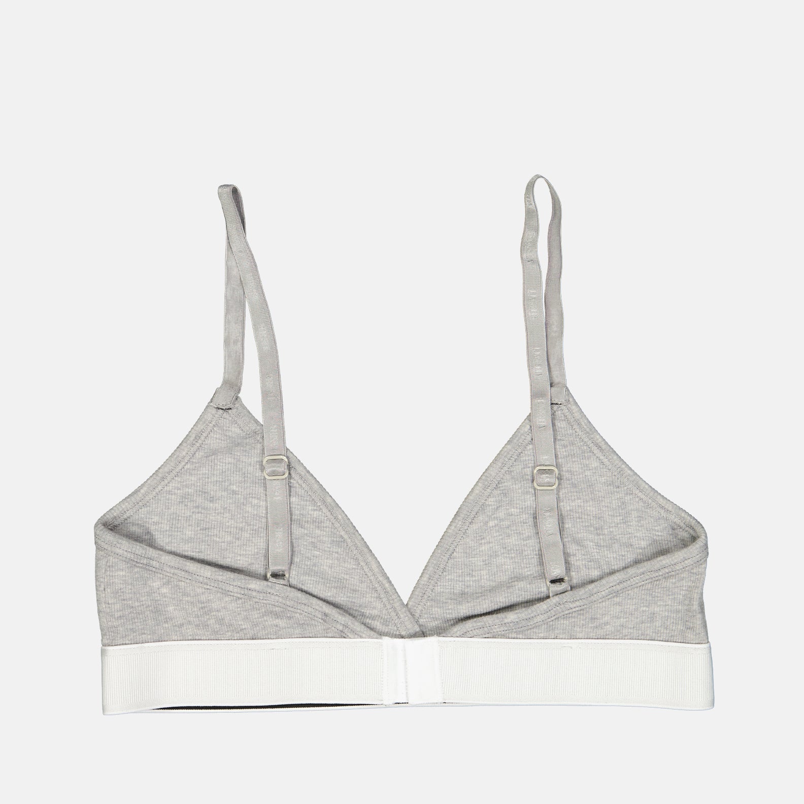 Versace bralette, vintage cotton bralette, '90s fashion, grey bralette, luxury bralette