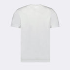 Versace Medusa T-shirt, luxury white T-shirt, designer T-shirt, premium men's fashion, iconic print T-shirt