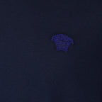 Versace, Medusa T-shirt, luxury fashion, navy blue, refined style