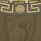 luxury boxer, Versace innerwear, Medusa Greca, stylish men's underwear, high-end fashion