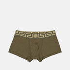 luxury boxer, Versace innerwear, Medusa Greca, stylish men's underwear, high-end fashion