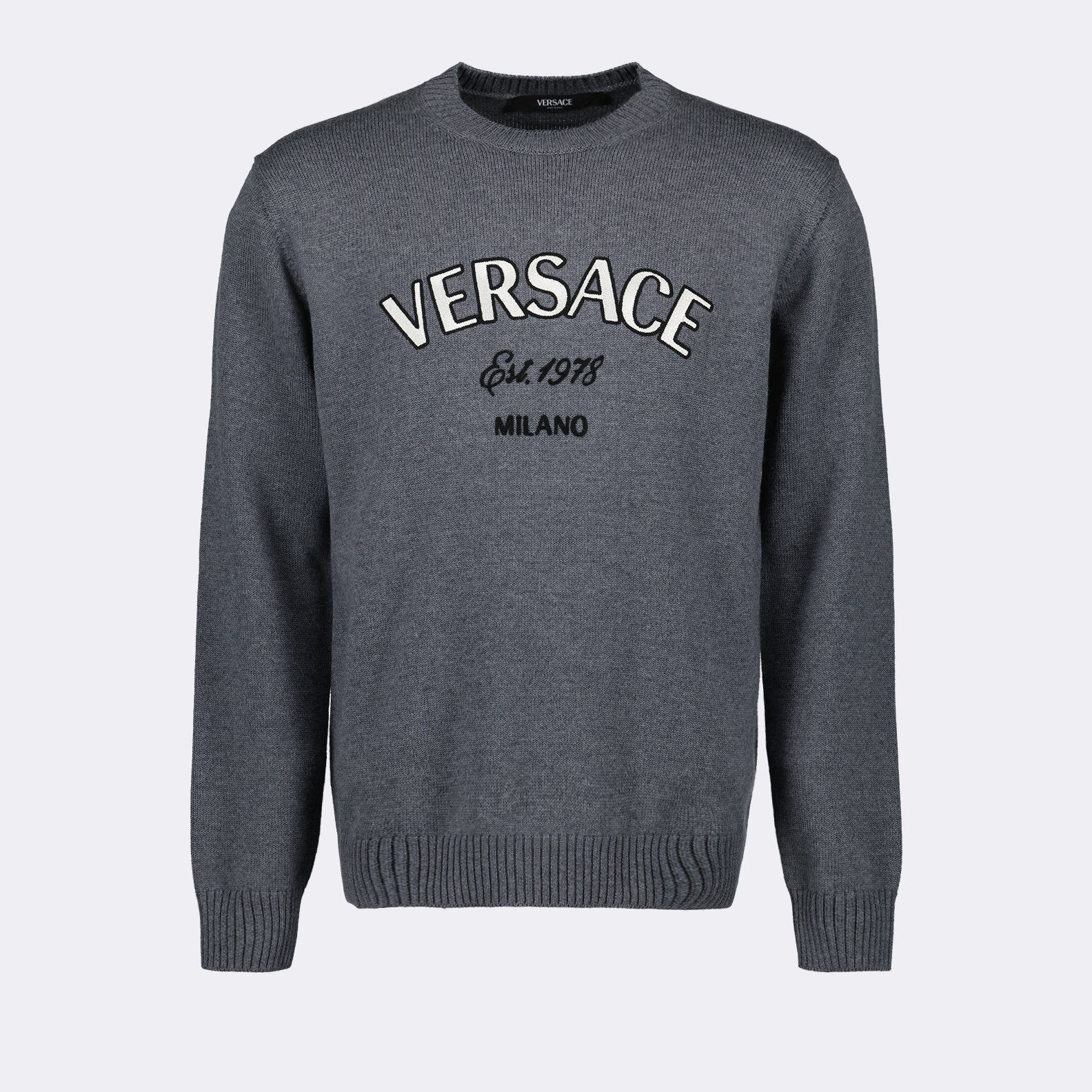 Versace outlets Collection logo sweater