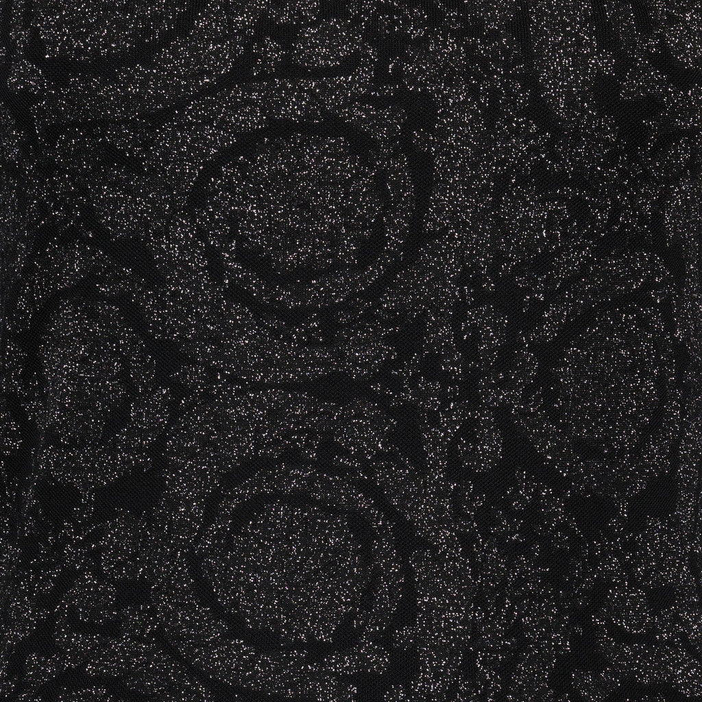 Versace, Barocco dress, Lurex dress, luxury fashion, mid-length dress