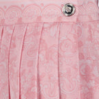 luxury skirt, silk baroque skirt, Versace skirt, elegant women's skirt, luxury fashion