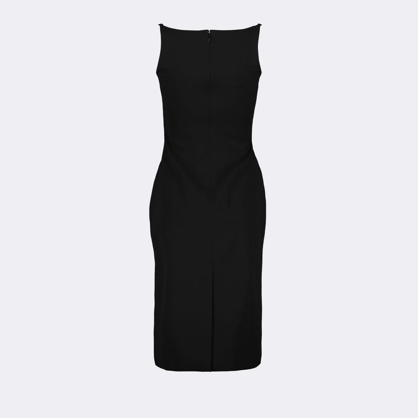 Versace, black cocktail dress, luxury fashion, evening wear, sophisticated style