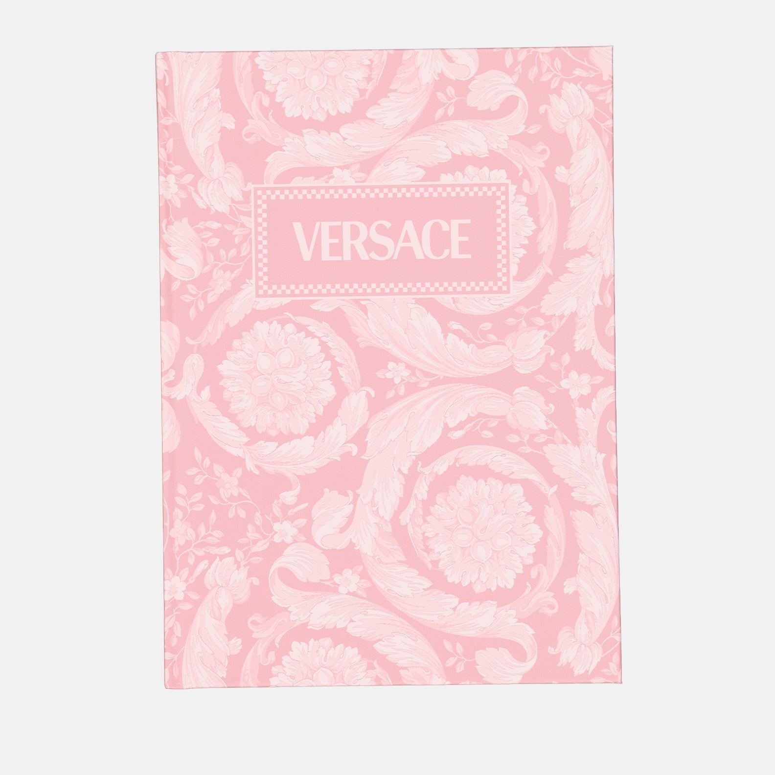 Versace Notebook, Barocco Print, Luxury Stationery, Elegant Writing Accessories, High-End Notebook