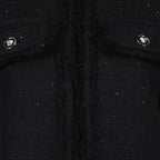 ツイードカーディガン