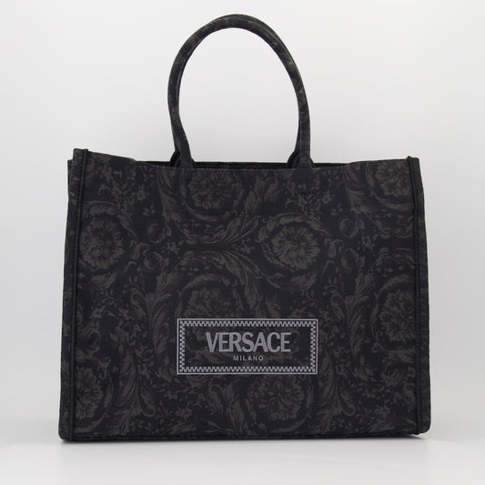 Versace, Athena Barocco, luxury tote bag, designer accessory, premium fashion