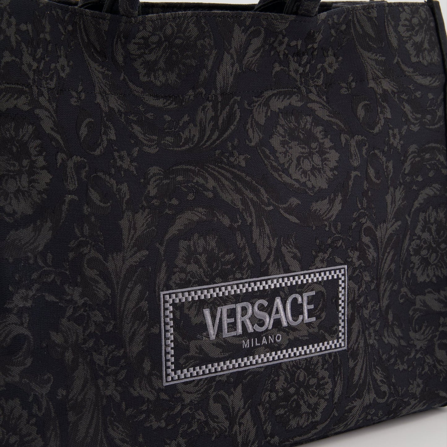 Versace, Athena Barocco, luxury tote bag, designer accessory, premium fashion