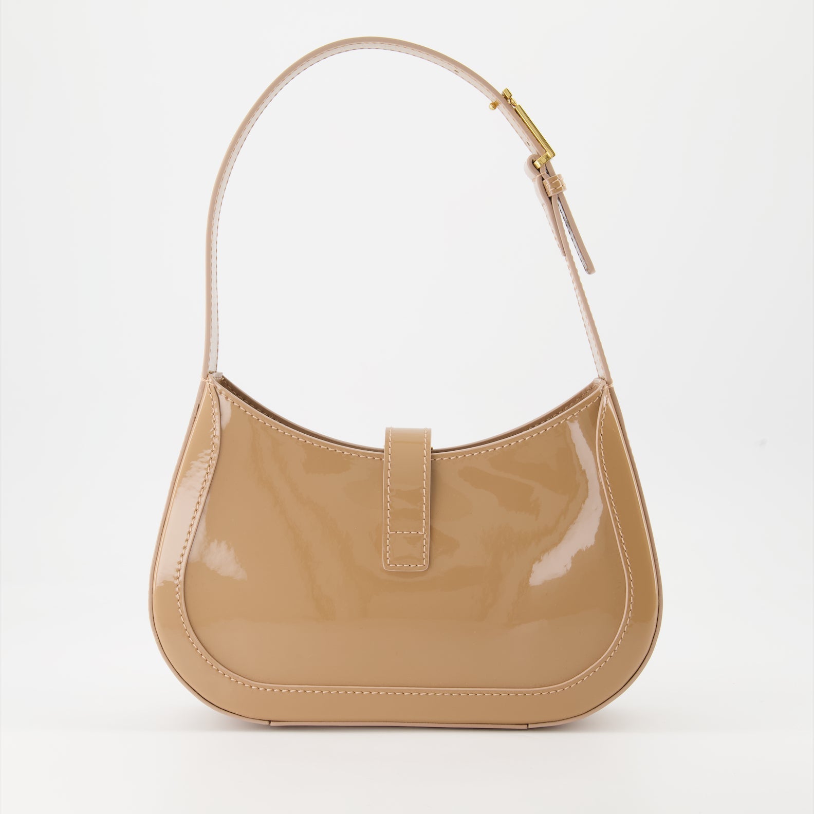 Versace, Hobo Bag, Greca Goddess, Beige Leather, Luxury Accessory