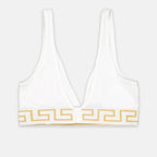 Versace, Medusa, White Bra Top, Luxury Fashion, Premium Brassière