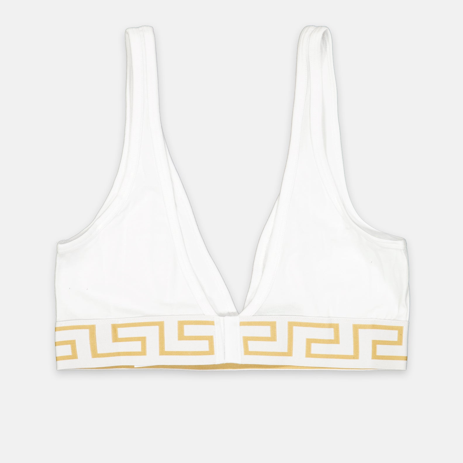 Versace, Medusa, White Bra Top, Luxury Fashion, Premium Brassière