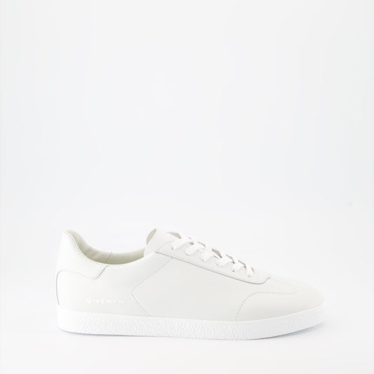 white leather sneakers, Givenchy sneakers, luxury sneakers, designer footwear, high-end sneakers