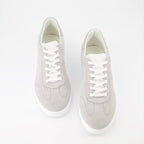 white leather sneakers, grey suede sneakers, Givenchy Town sneakers, luxury casual shoes, designer footwear