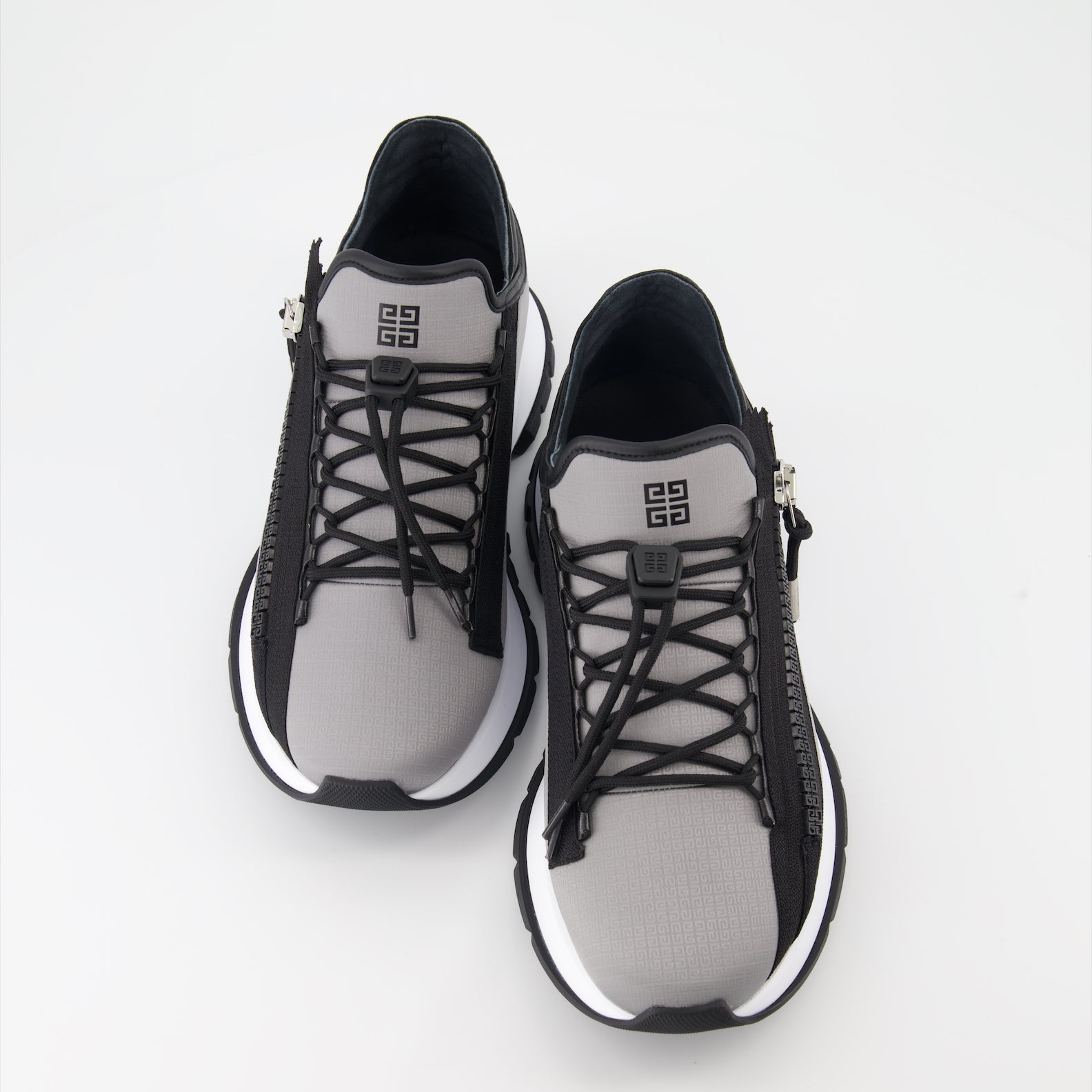 Givenchy sneakers, luxury streetwear, black and grey sneakers, nylon sneakers, designer shoes