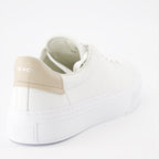 Givenchy sneakers, leather sneakers, luxury footwear, City Sport sneakers, designer shoes