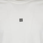 Givenchy, 4G Logo T-shirt, Luxury Cotton T-shirt, White Designer T-shirt, Premium Casual Wear