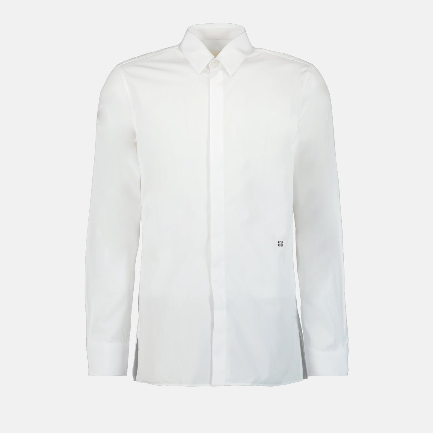 luxury shirt, Givenchy shirt, 4G shirt, white dress shirt, elegant menswear