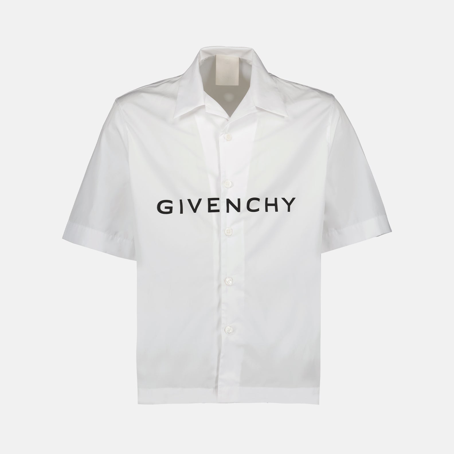 boxy shirt, Givenchy, luxury fashion, short sleeve shirt, designer clothing