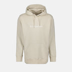 Bild eines beigen Hoodies mit Logos von Givenchy für Männer - Saison Frühling-Sommer 2024 - Vorderansicht