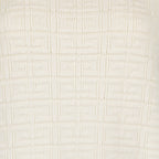 luxury sweater, Givenchy 4G, cream sweater, designer knitwear, high-end fashion