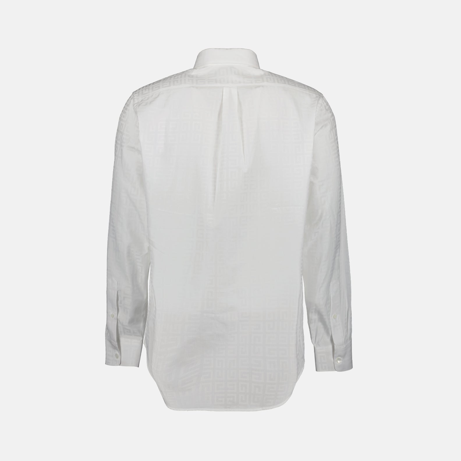 Givenchy, 4G White Shirt, Luxury Shirt, Elegant Wear, High-End Fashion