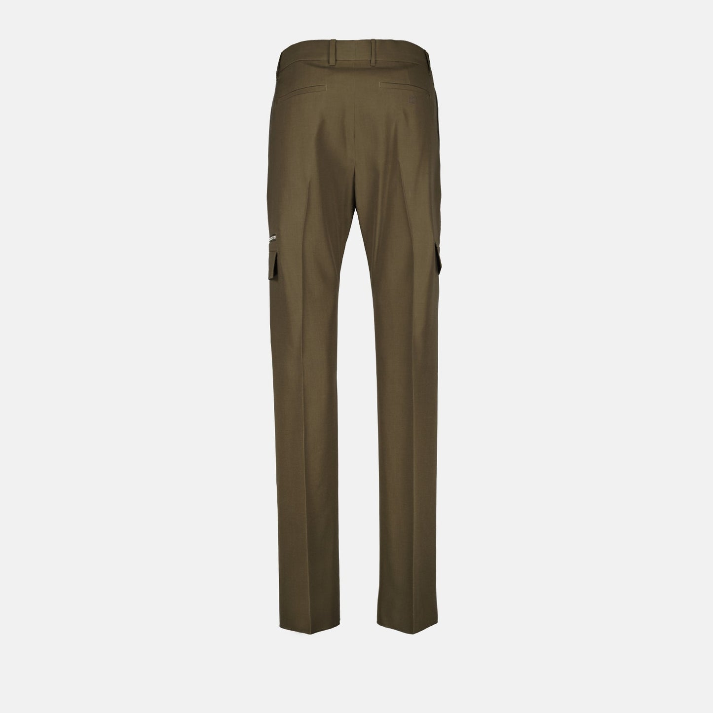 Givenchy trousers, straight trousers, luxury fashion, kaki trousers, designer menswear